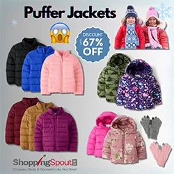 Kids Puffer Jackets Up to 67% Off Hurry